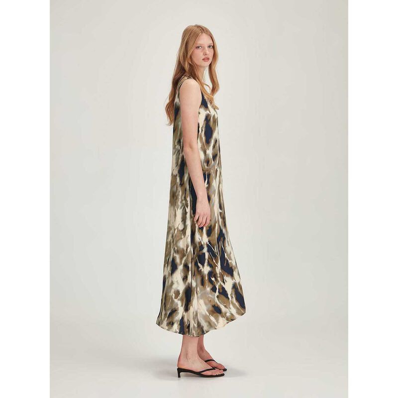 Caroline Sills Dakota Print Dress image number 3